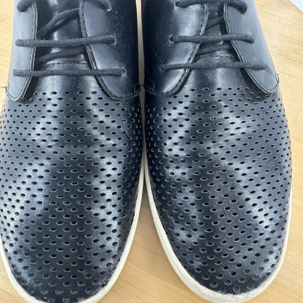 ZZHAP Black Glossy Party Dress‎ Derby Shoe For Weddings Graduation Men's Size 10